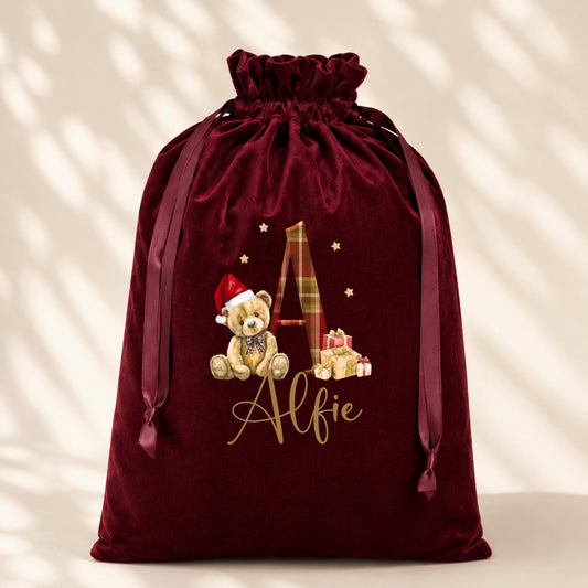 Red Velvet Sack