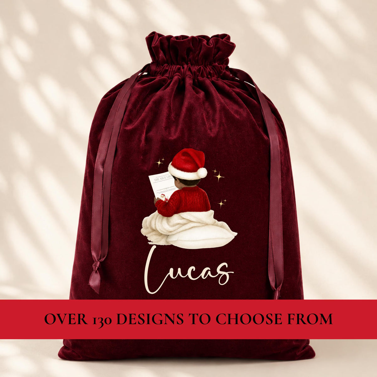 Red Velvet Sack