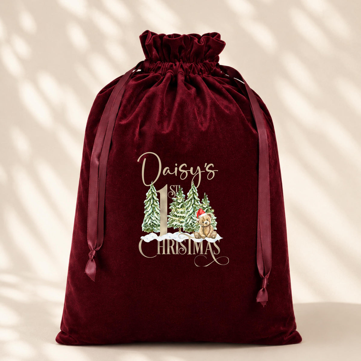 Red Velvet Sack