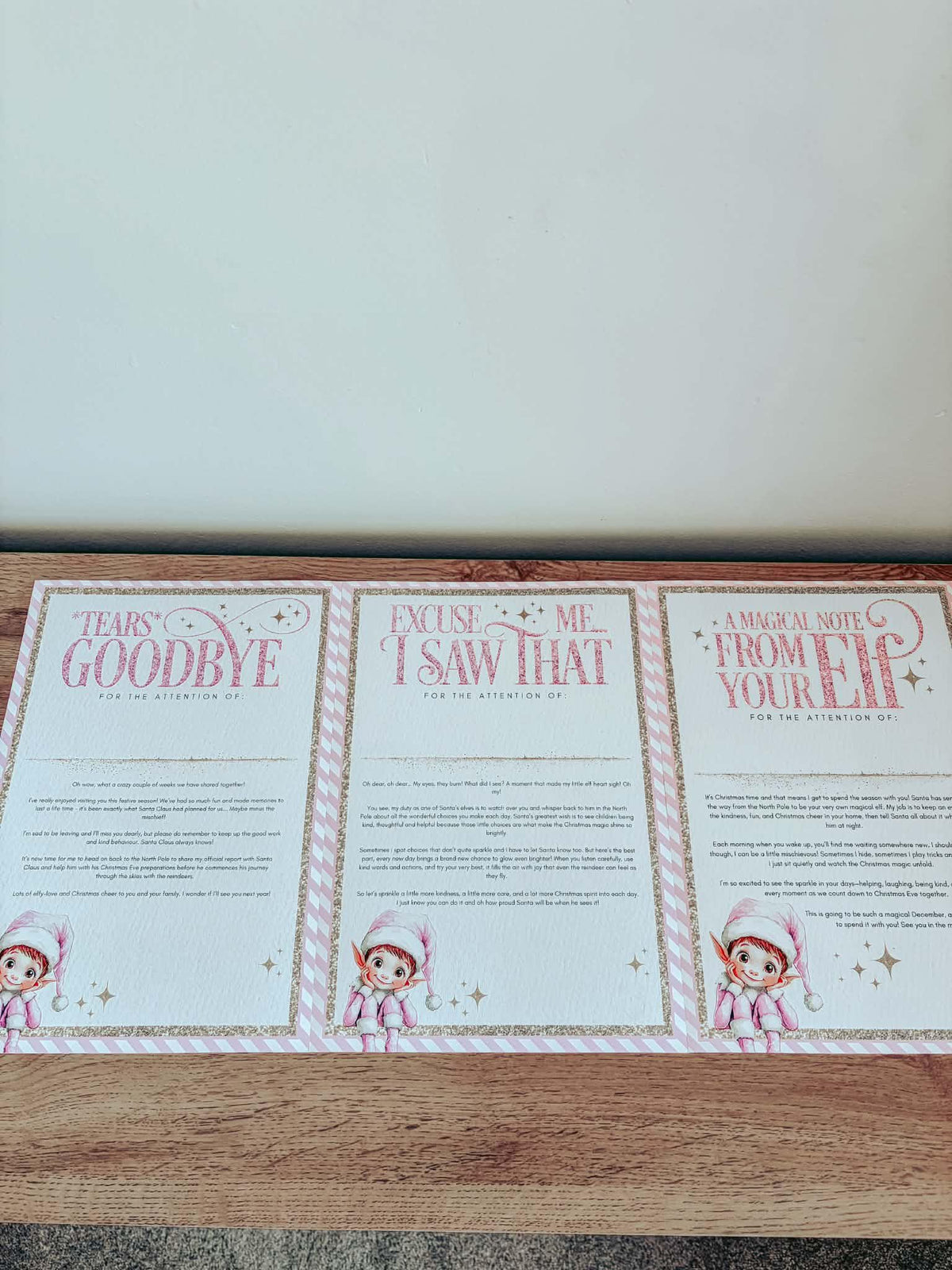 Elf Letter Set