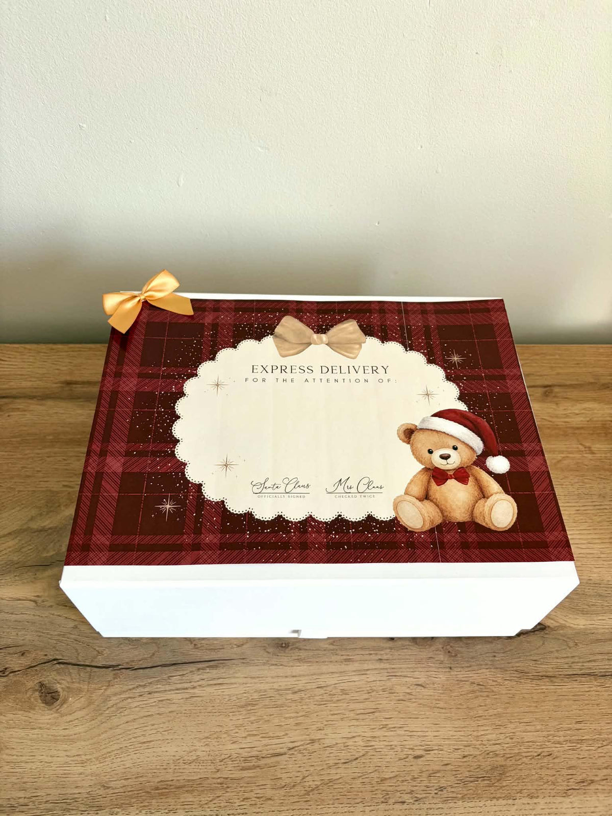 Red Gingham Teddy Collection