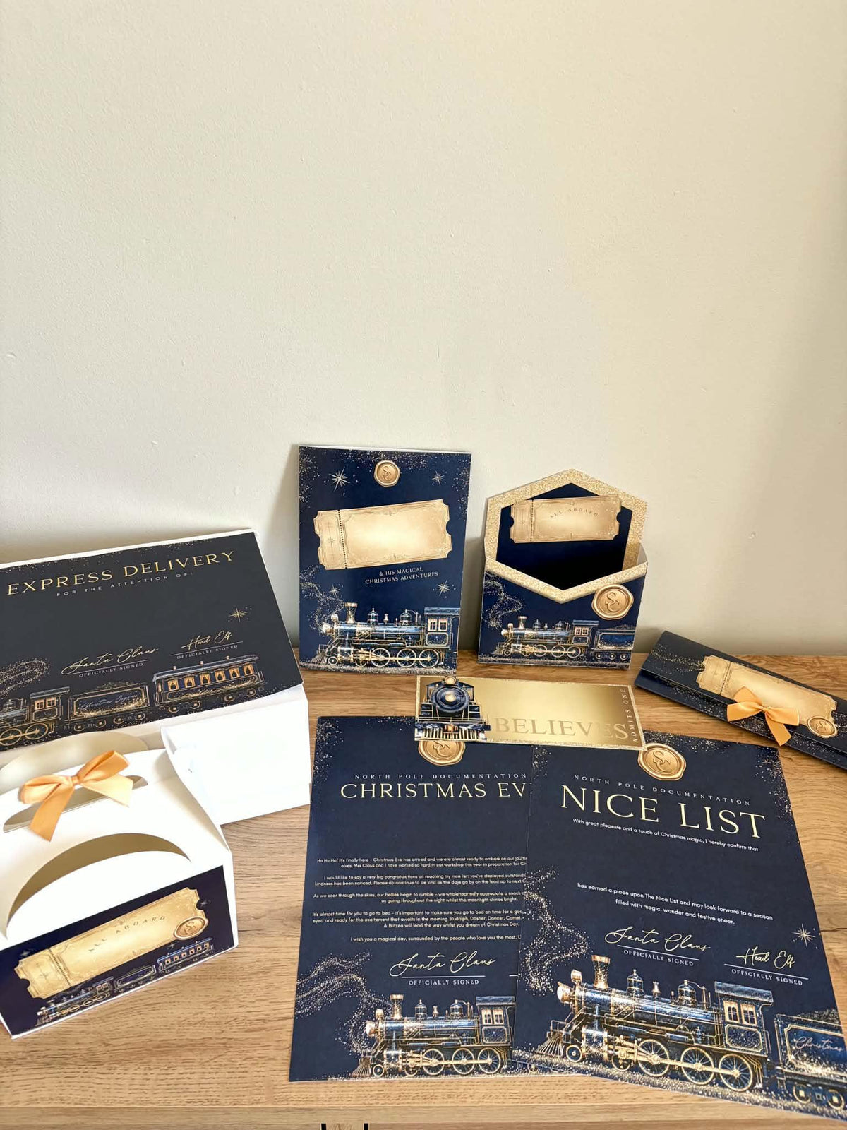 Navy Believe Train Collection