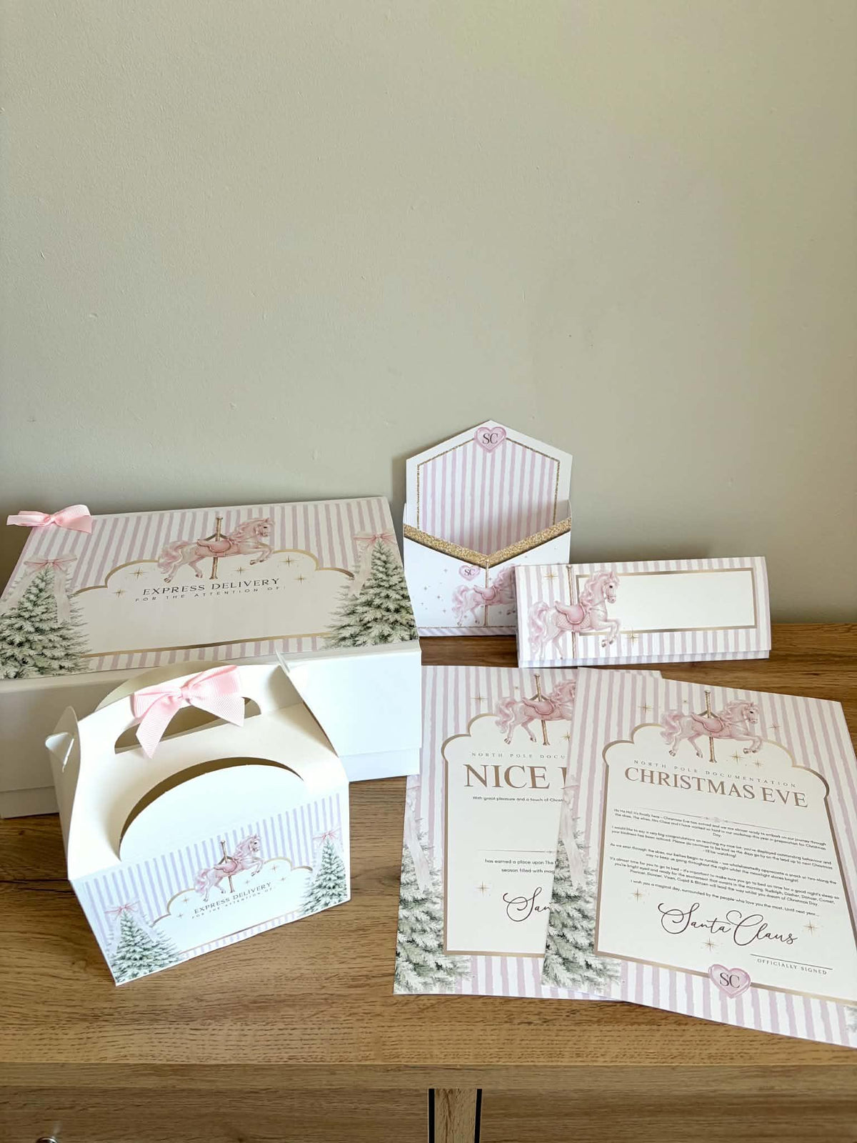 Pink Carousel Collection