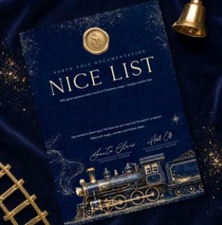 Nice List Certificate