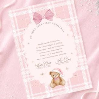 First Christmas Certificate