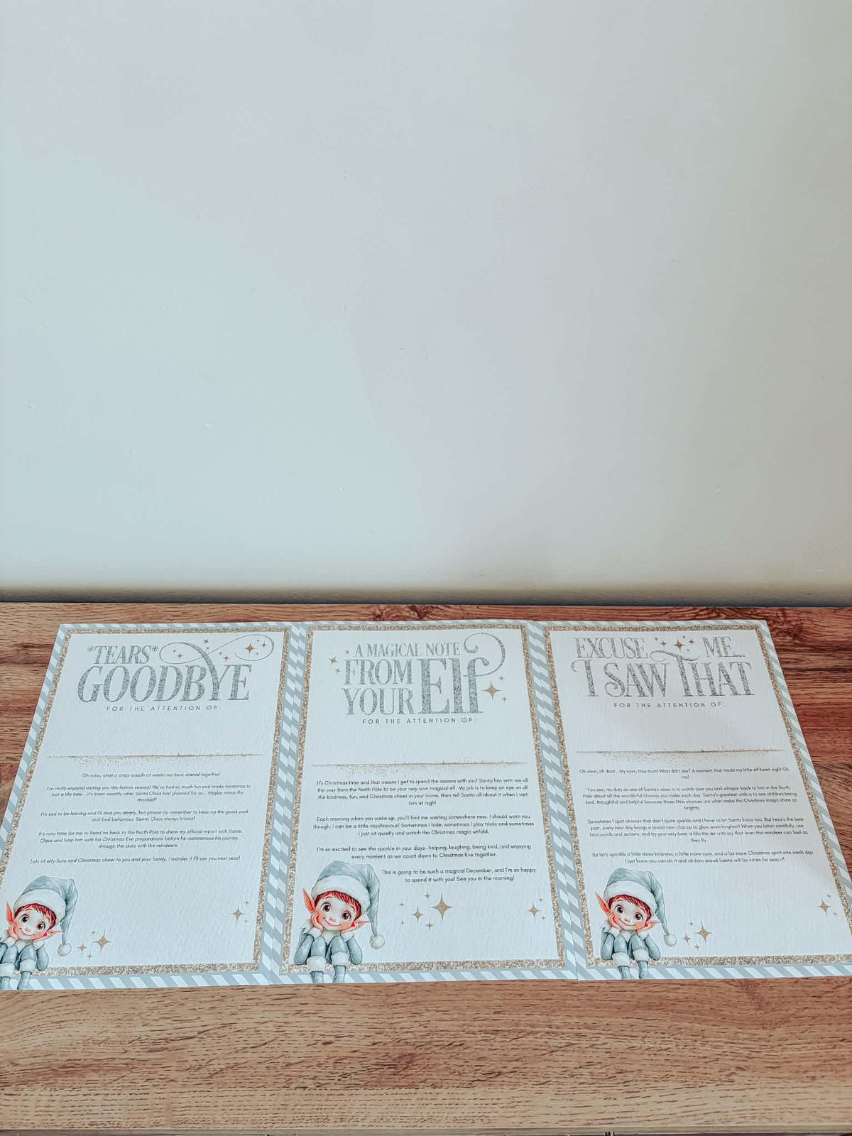 Elf Letter Set