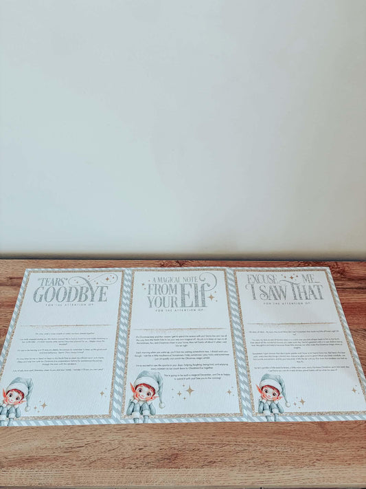 Elf Letter Set