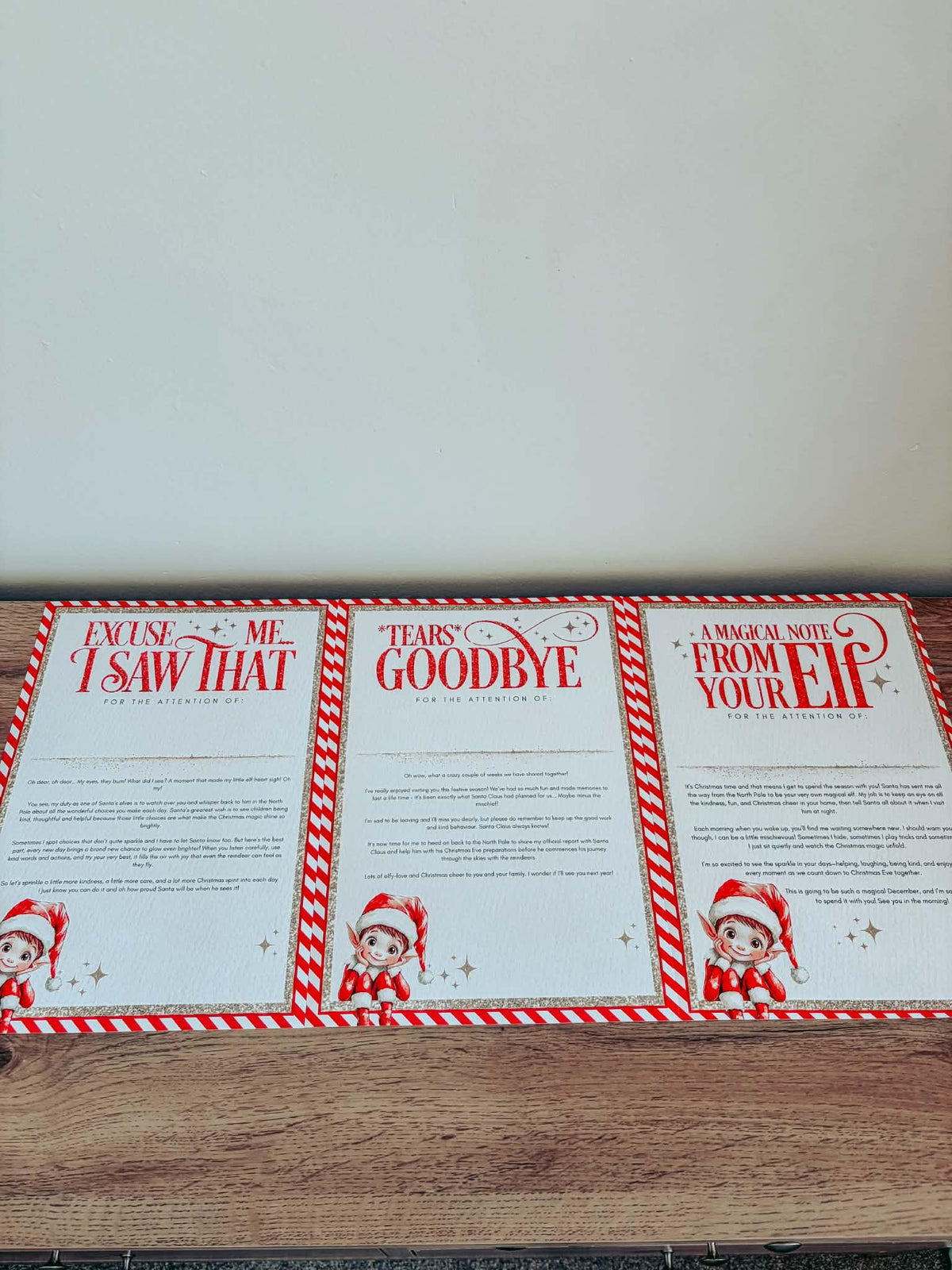 Elf Letter Set