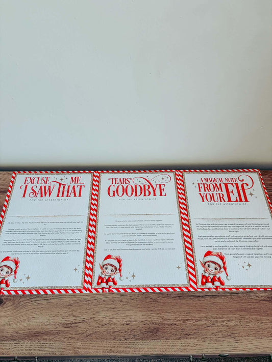 Elf Letter Set