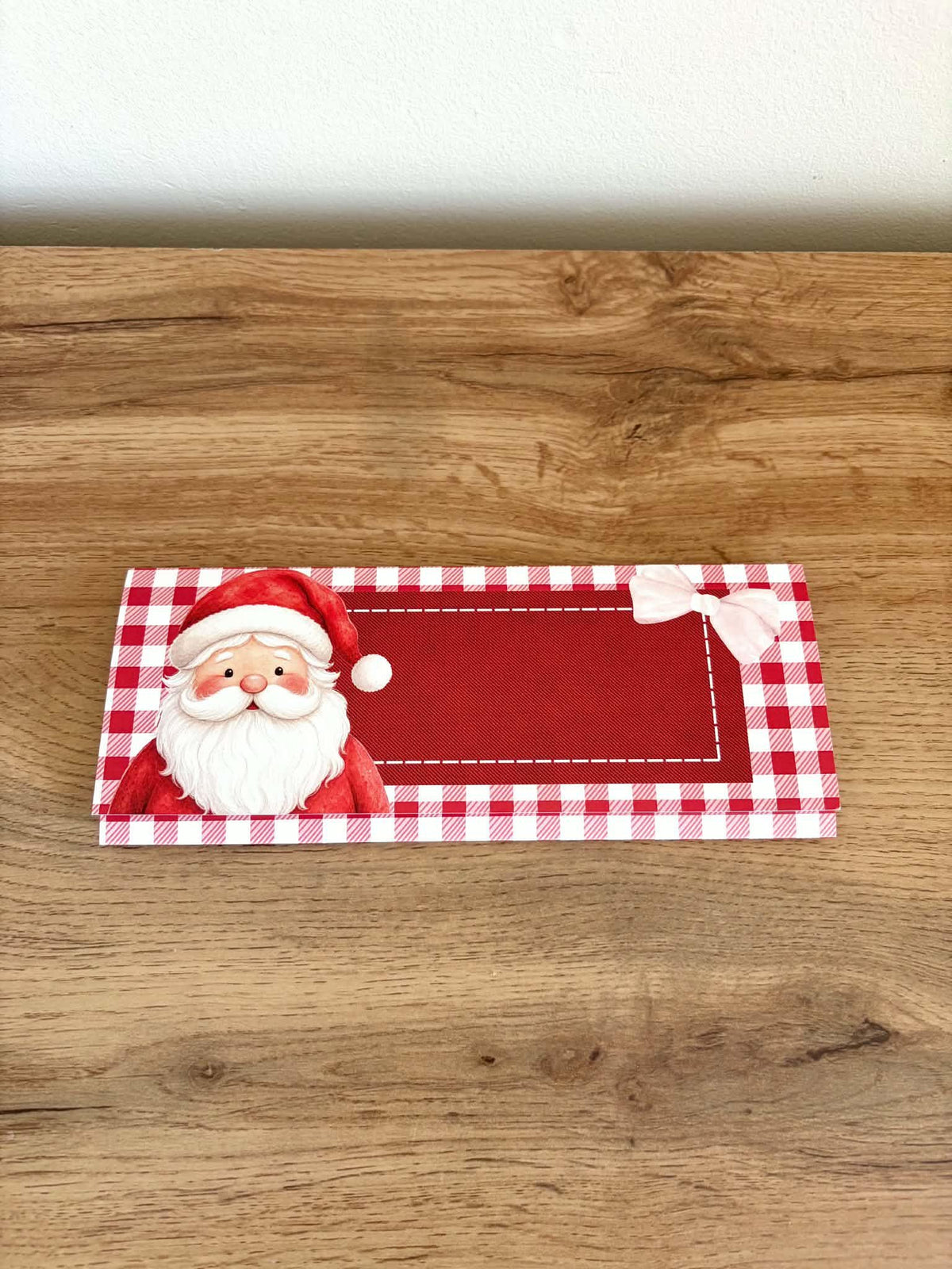 Red Gingham Santa Collection